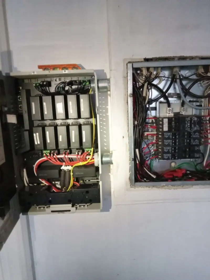 Electrical panel upgrade completed for Indoor Lighting Installation in Moberly
